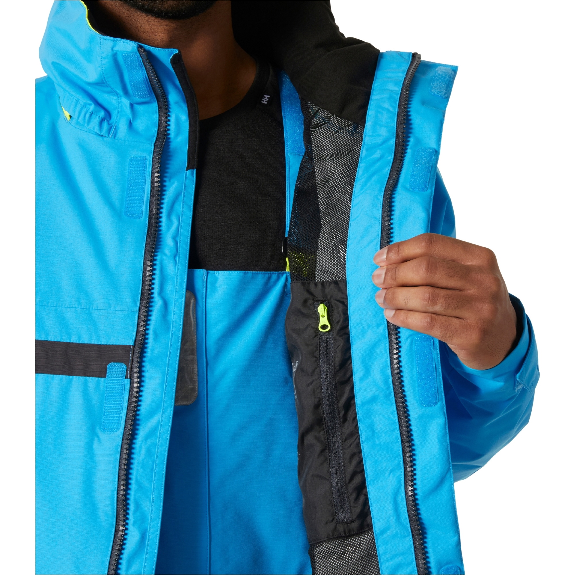 2025 Helly Hansen Mens Pier 4 0 Jacket 34484 - Cyan - Sailing